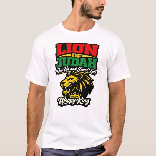 T-shirt pour hommes Design Reggae (Devant)