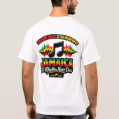 T-shirt pour hommes Design Reggae (Dos)