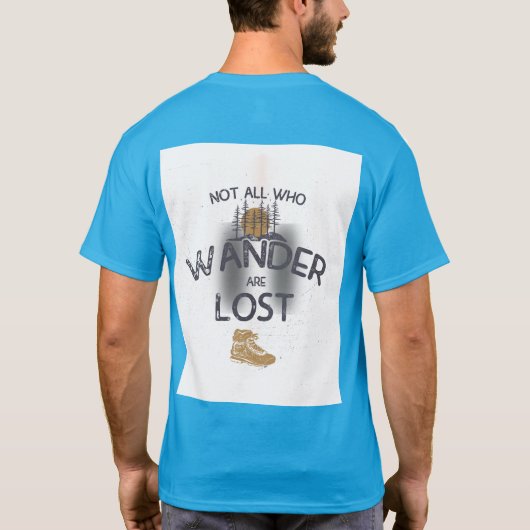 T-shirt pour hommes en coton de base (Dos)