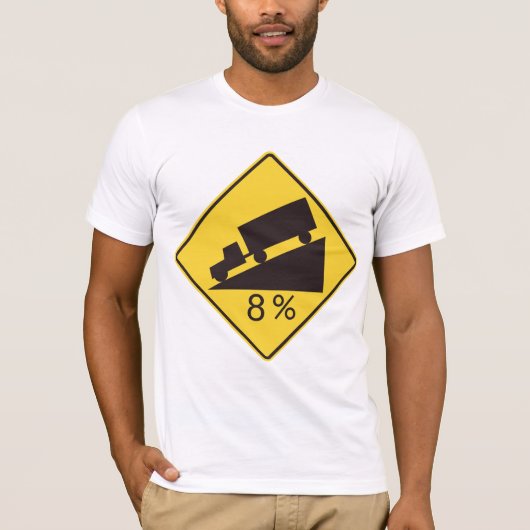 T-Shirt pour hommes en déclin (Devant)