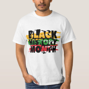 T-shirt pour hommes en hommage au Mois de l'histoi