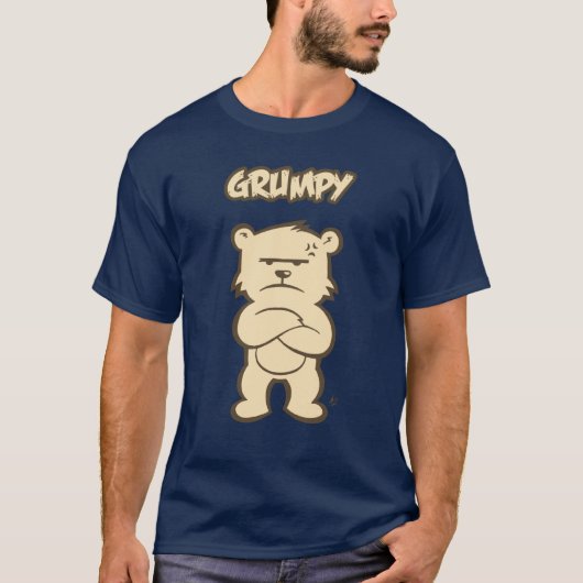 T-Shirt pour hommes GRUMPY (Devant)