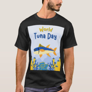 T-shirt pour hommes journée mondiale du thon