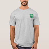 T-shirt pour hommes Logo WIN avec code QR au dos (Devant)