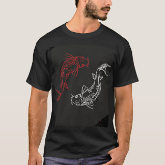 T-shirt pour hommes motif poisson