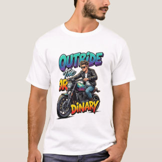 T-shirt pour hommes moto Outride The Ordinary