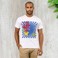 T-shirt pour hommes ornements de Noël