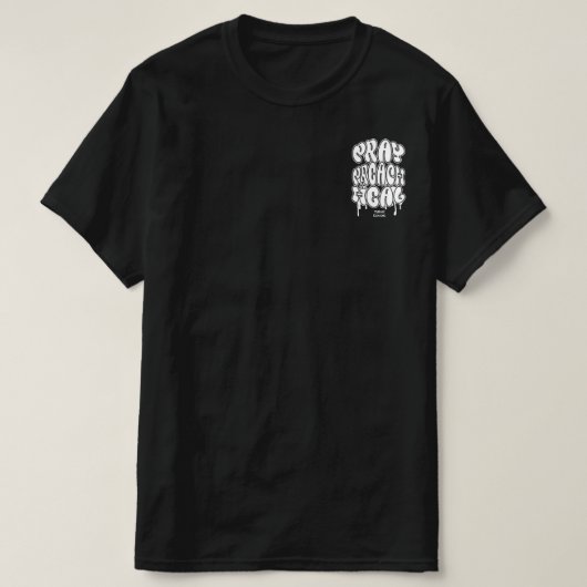 T-shirt pour hommes Prière, Prédication, Guérison (Design devant)