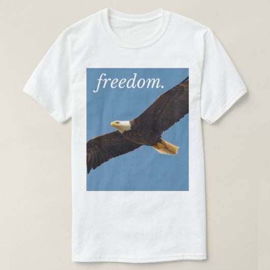 T-shirt pour hommes rêve liberté (Design devant)