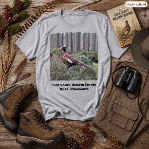 T-shirt pour hommes sur la chasse au faisan dans l