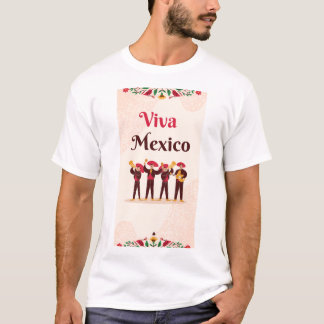 T-shirt pour hommes viva mexique