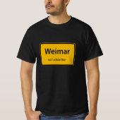 T-shirt pour hommes Weimar (Devant)