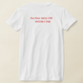 T-Shirt pour instructeur de PFA (Couchage Retour)