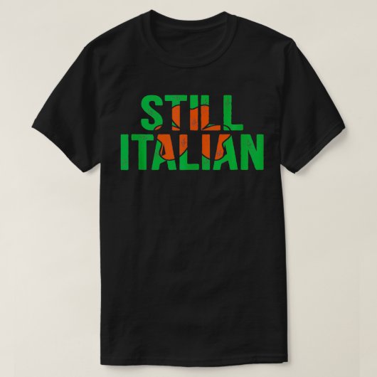 T-shirt pour italien (Design devant)