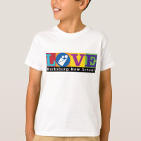T-shirt pour jeunes de la nouvelle école de Blacks