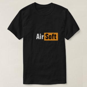 T-shirt pour la conception de mème de pôle Airsoft