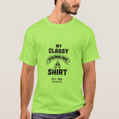 T-Shirt pour la fête d'anniversaire (Devant)