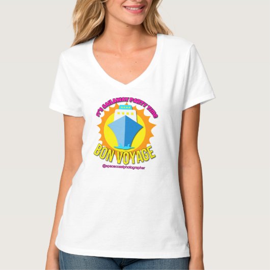 T-Shirt pour la fête de la Voile blanche pour femm (Devant)