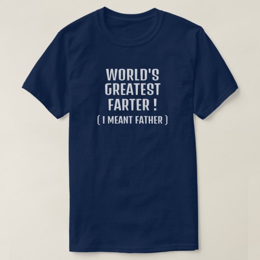 T-shirt pour la fête des Pères (Design devant)