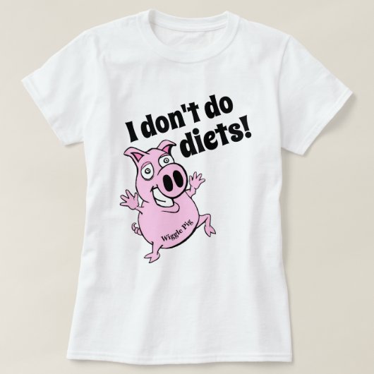 T-Shirt pour la nouveauté WIGGLE PIG (Design devant)