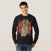 T-shirt pour la paix Doubler (Devant entier)