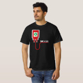 T-shirt pour la valeur masculine (Devant entier)