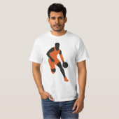 T-shirt pour la valeur masculine (Devant entier)