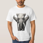 T-shirt pour la valeur masculine (Devant)