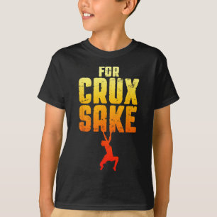 T-shirt Pour l'amour de Crux Escalade Bloc Drôle Grimpe