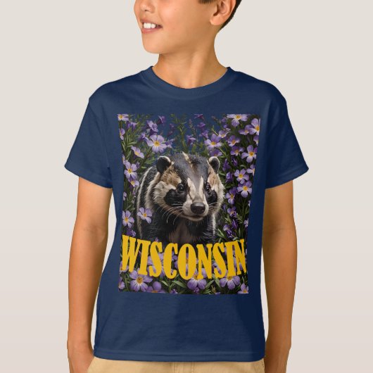 T-shirt Pour l'amour du Wisconsin (Devant)
