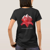 T-shirt pour l'anniversaire de 40 ans (Dos)