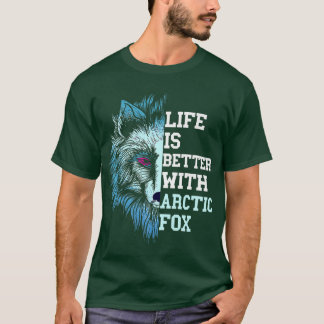 T-shirt Pour L'Arctique Pour La Vie Est Meilleur Animal Ar