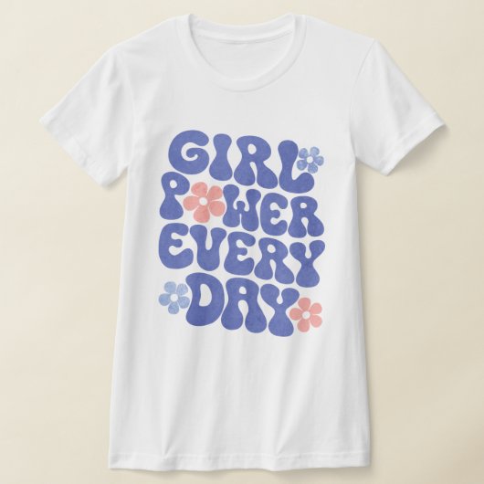 T-shirt pour l'autonomisation des femmes chaque jo (Poser)