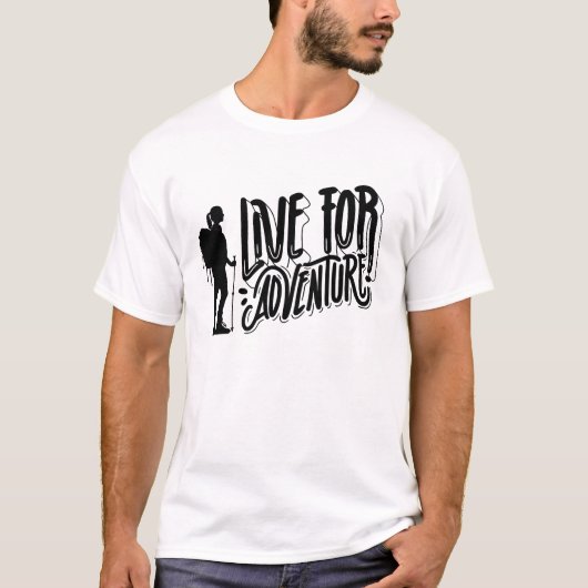 T-Shirt Pour L'Aventure (Devant)