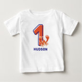 T-shirt pour le 1er anniversaire de l'enfant en l' (Devant)