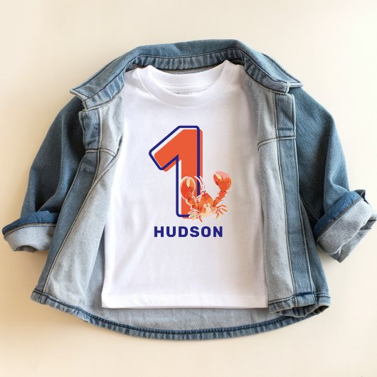 T-shirt pour le 1er anniversaire de l'enfant en l'