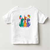 T-shirt pour le 1er anniversaire de Little Dino (Dos)
