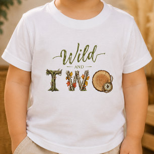 T-Shirt pour le 2ème anniversaire de bébé Wild and