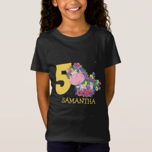 T-Shirt pour le 5ème anniversaire Licorne