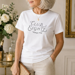 T-Shirt pour le 80e anniversaire de Club Eighty
