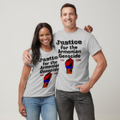 T-shirt pour le génocide arménien (Unisexe)