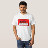 T-shirt Pour le loyer (Devant entier)