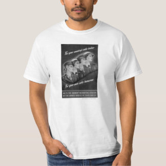 T-shirt Pour le pays, 2ÈME GUERRE MONDIALE vintage
