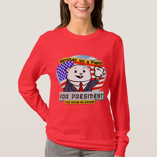 T-shirt Pour le président (Devant)