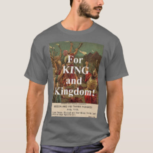 T-shirt Pour le roi et le royaume - Gideon
