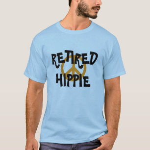 T-shirt pour le symbole de paix Hippie à la retrai