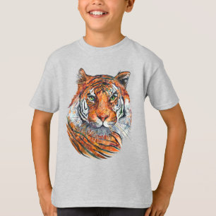 T-shirt pour le TIGRE SAUVAGE de garçon