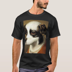 T-shirt Pour Le Ventilateur De Puppie De Chien Mignonne En