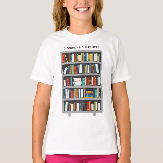 T-Shirt pour lecteurs - Bibliophile (Devant)