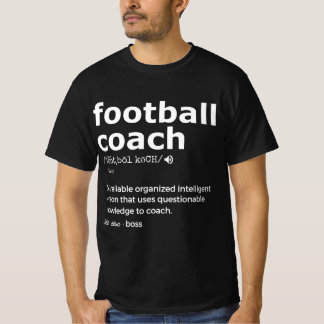 T-shirt Pour l'entraîneur de football et les entraîneurs c